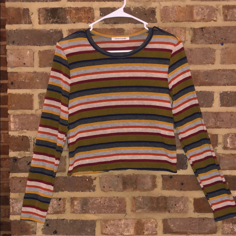 Stripped Long-sleeve
